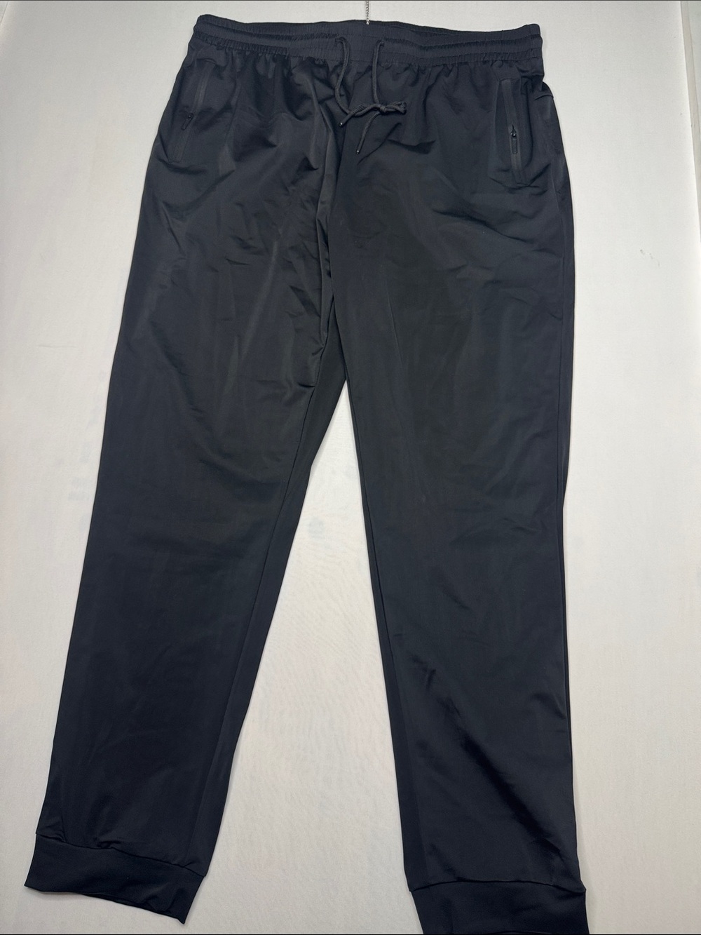 Source Unknown Black Men's Jogger Pants with Zip Pockets